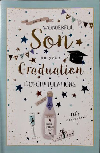Picture of SON GRADUATION DAY CARD